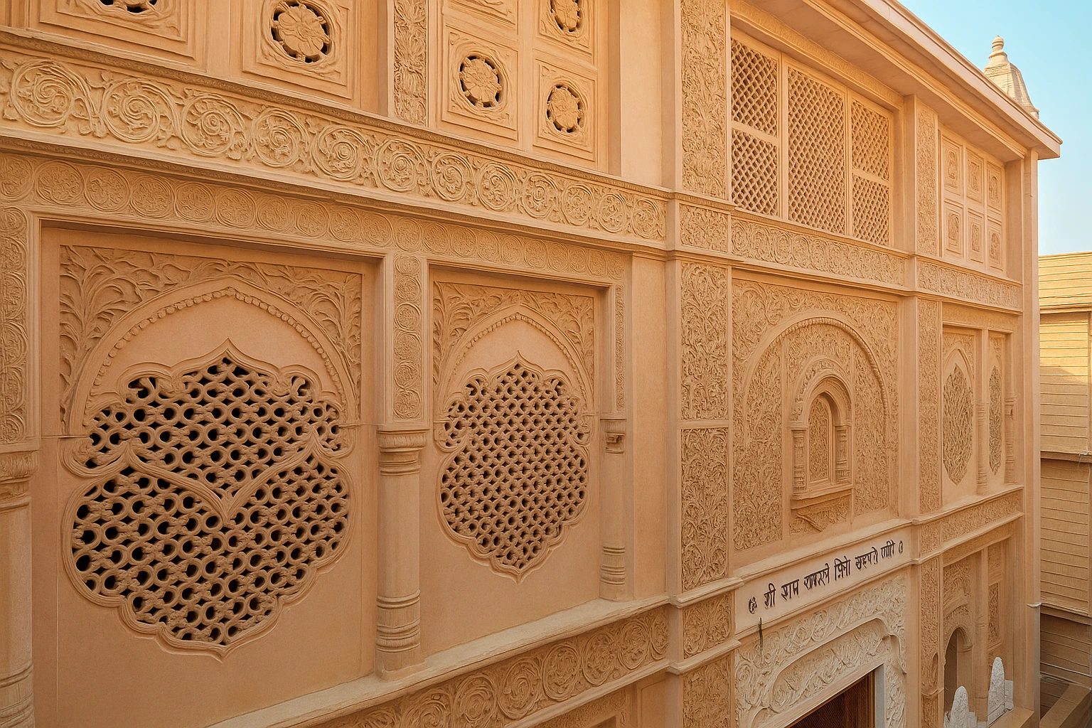 Krishna Temple Public Space in Vrindavan, UP image 9