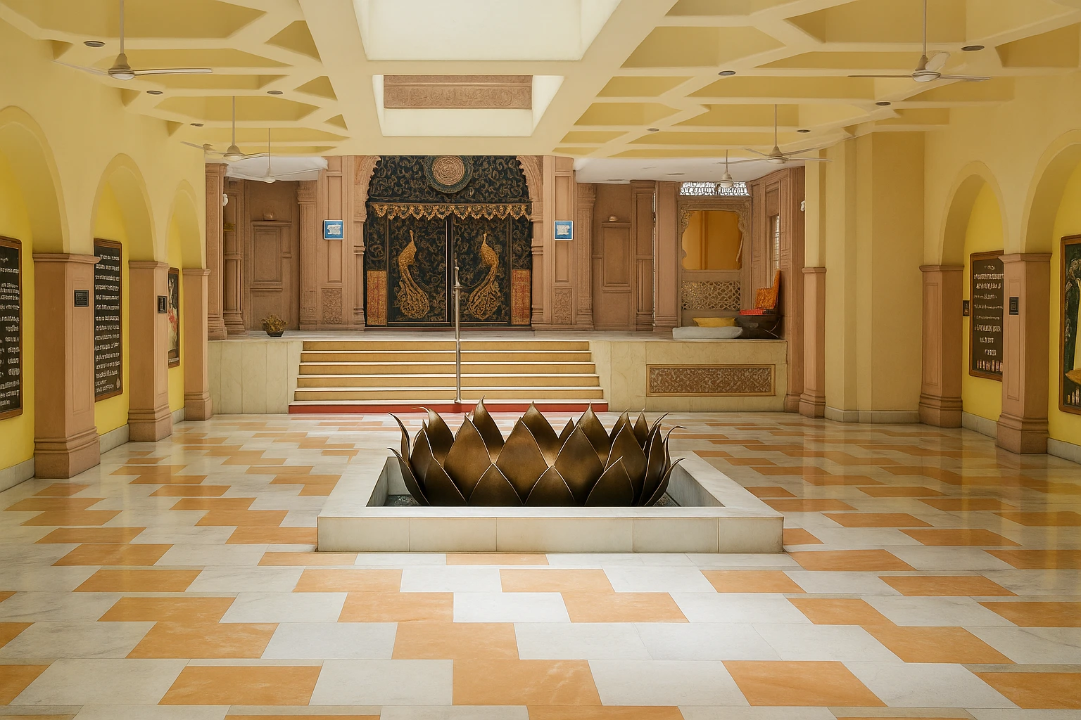 Krishna Temple Public Space in Vrindavan, UP image 8