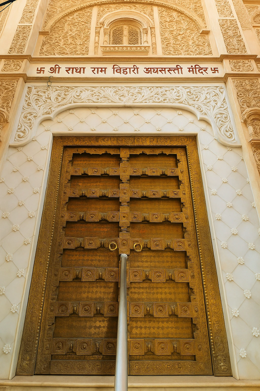Krishna Temple Public Space in Vrindavan, UP image 6
