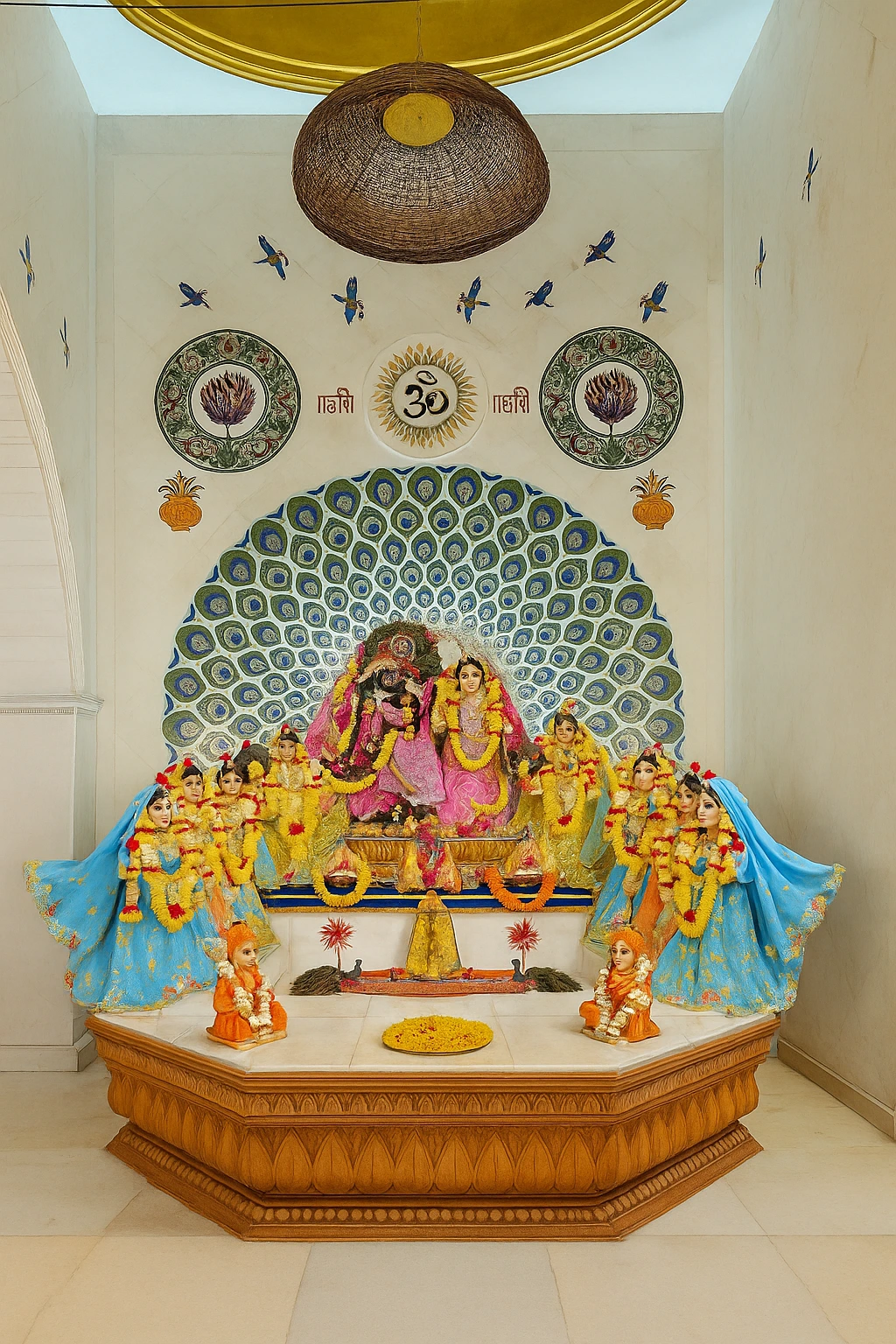 Krishna Temple Public Space in Vrindavan, UP image 1