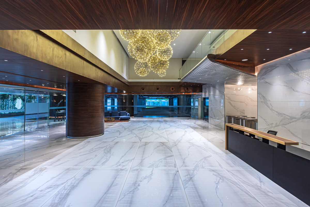 Aurum Q1 Commercial Building Lobby Third Space in Navi Mumbai image 3