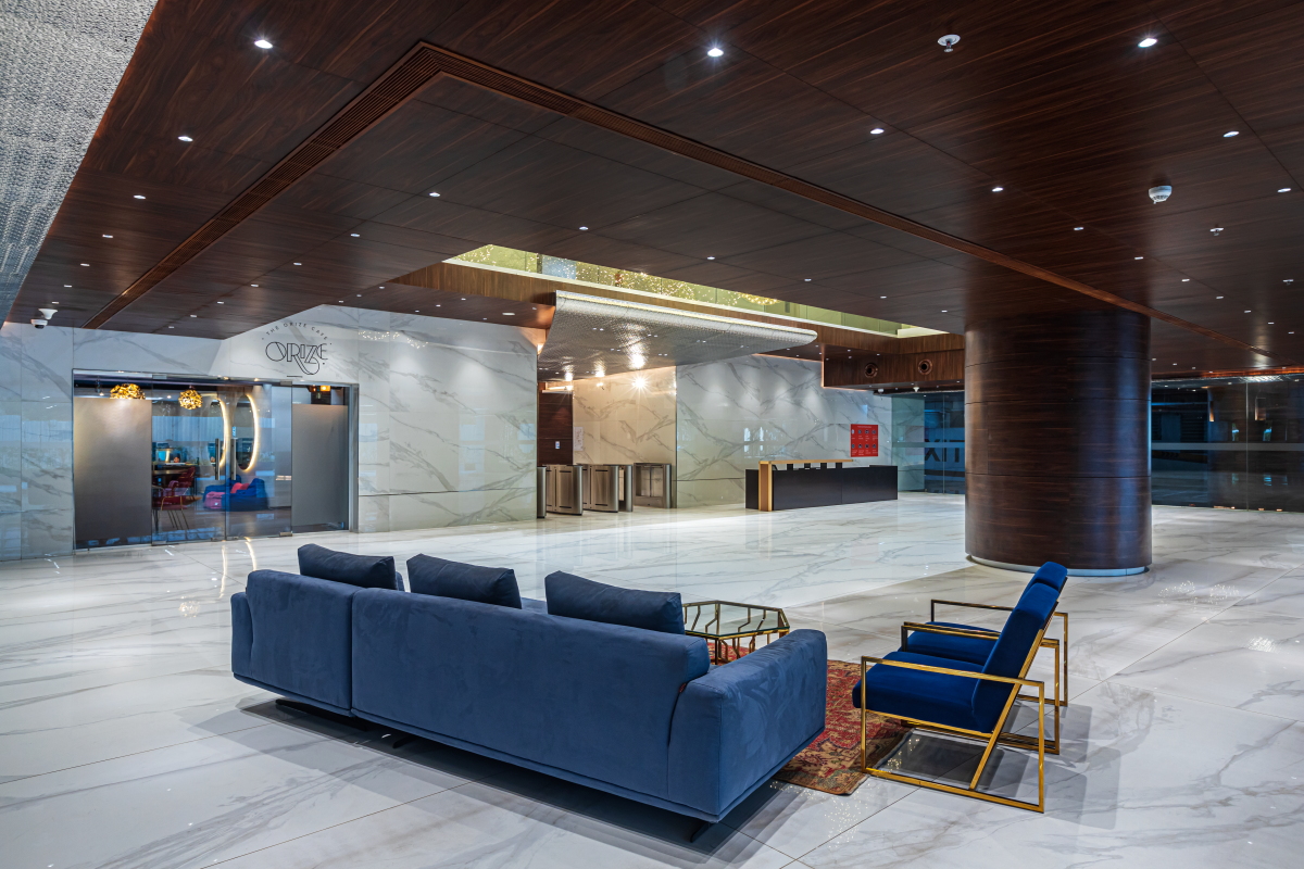 Aurum Q1 Commercial Building Lobby Third Space in Navi Mumbai image 4