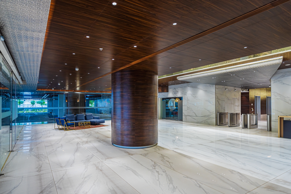 Aurum Q1 Commercial Building Lobby Third Space in Navi Mumbai image 6