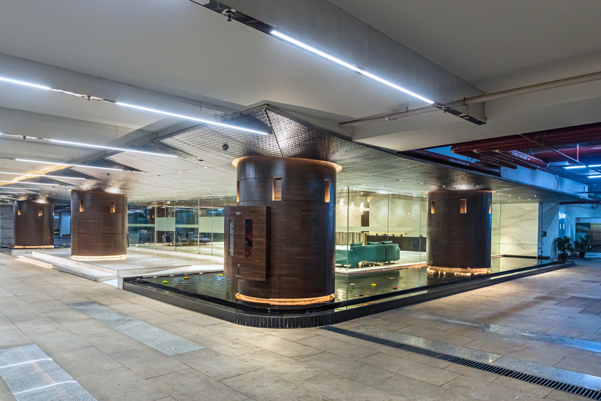 Aurum Q1 Commercial Building Lobby Third Space in Navi Mumbai image 11