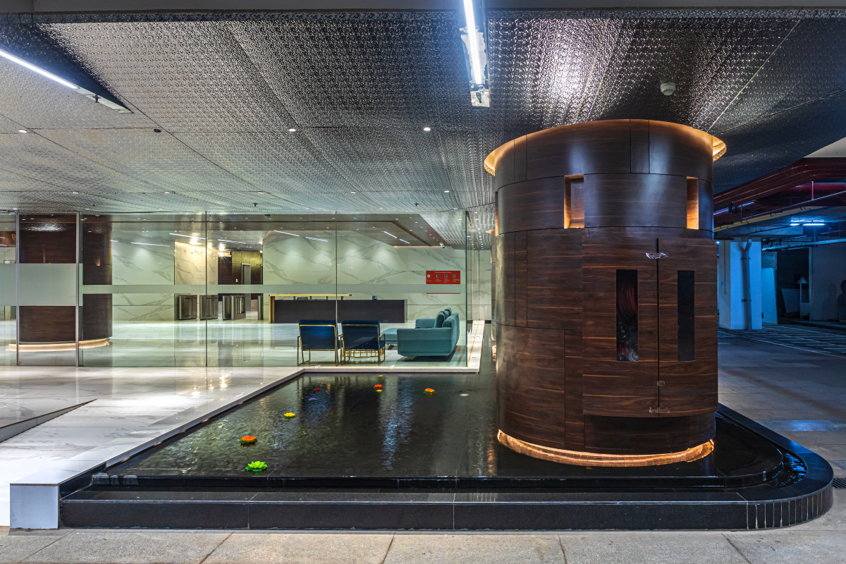Aurum Q1 Commercial Building Lobby Third Space in Navi Mumbai image 2