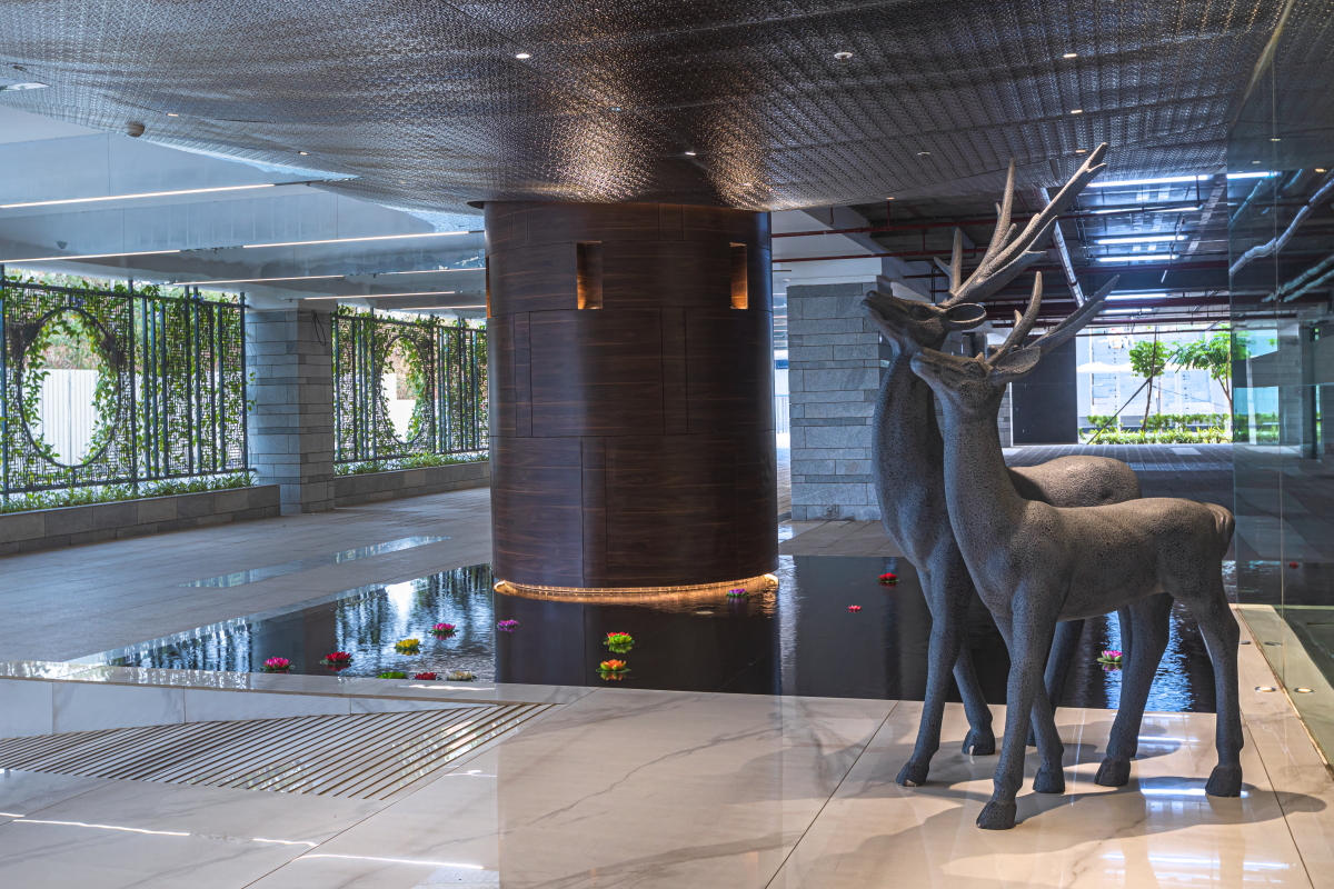 Aurum Q1 Commercial Building Lobby Third Space in Navi Mumbai image 17