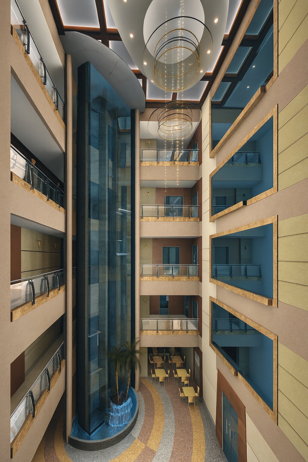 E&Y Headquarter Muscat Facade design & Common area in Muscat, Oman image 2