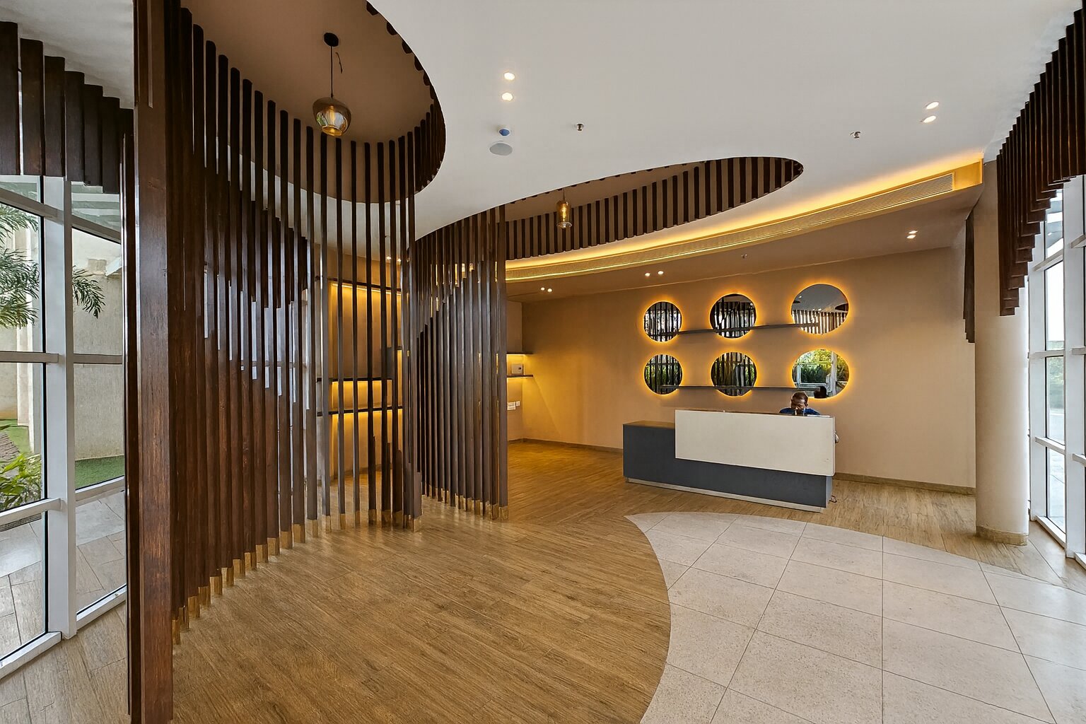 Q Parc Residential podium Third Space in Navi Mumbai image 6