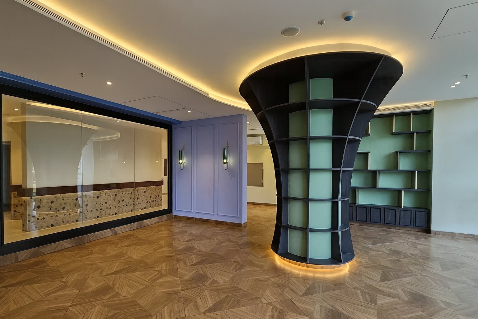 Q Parc Residential podium Third Space in Navi Mumbai image 9