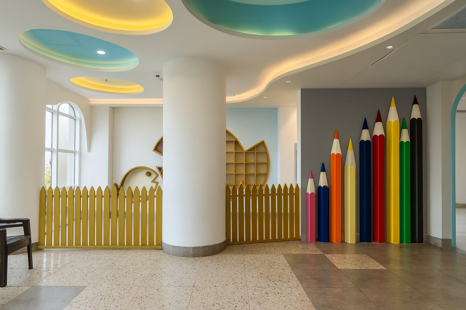 Q Parc Residential podium Third Space in Navi Mumbai image 1